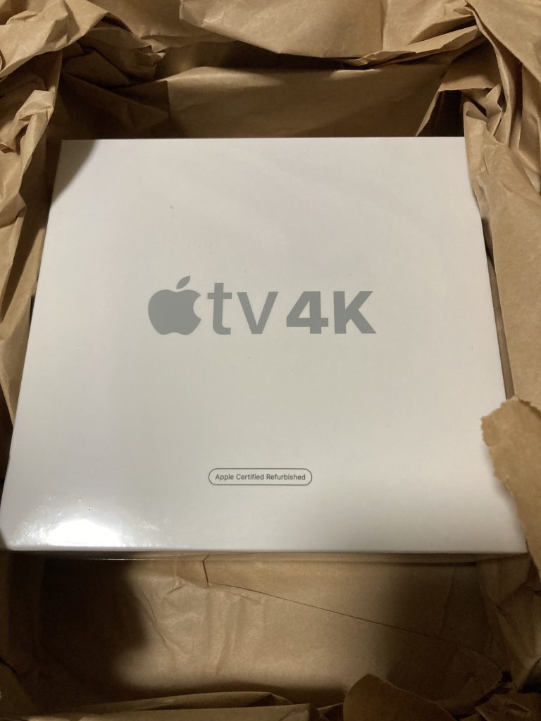 Refurbished Apple TV 4K 32GB (2nd Generation) – 転送サービス到着ブログ